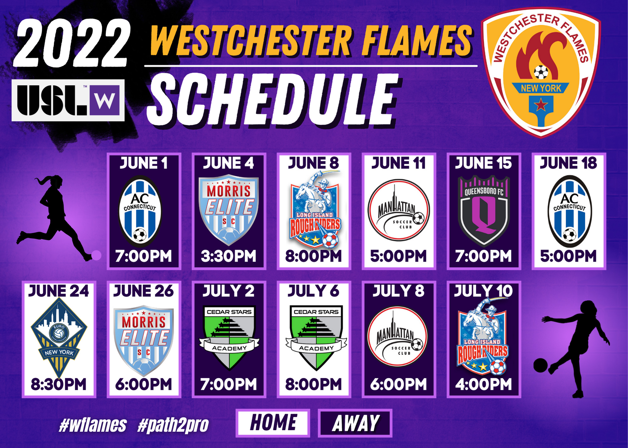 _USLW Schedule Westchester Flames (1)