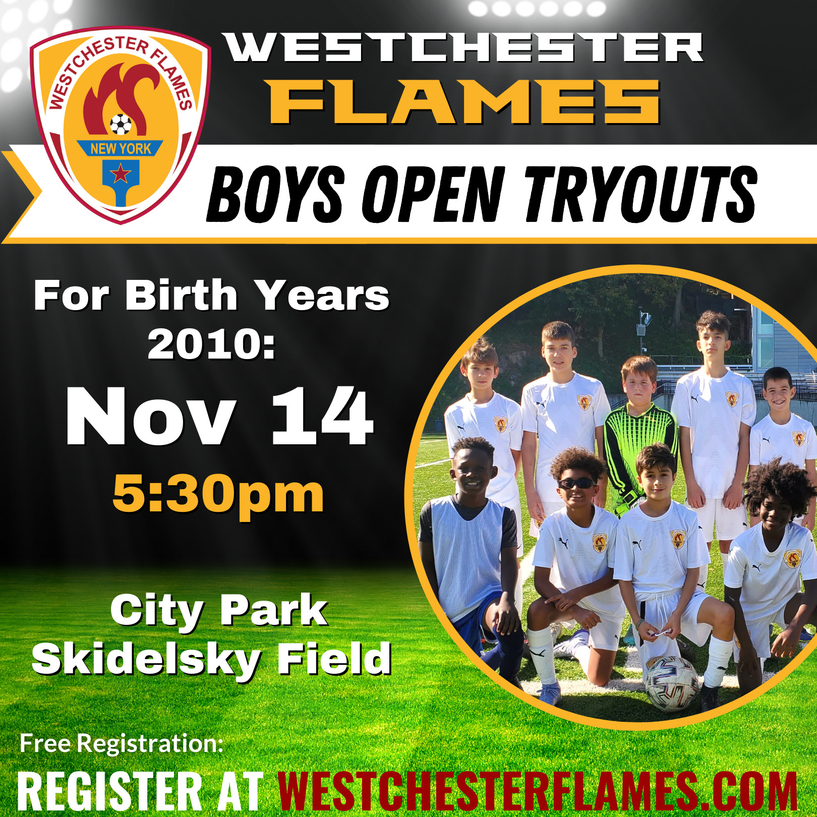 2010 Tryout Graphic