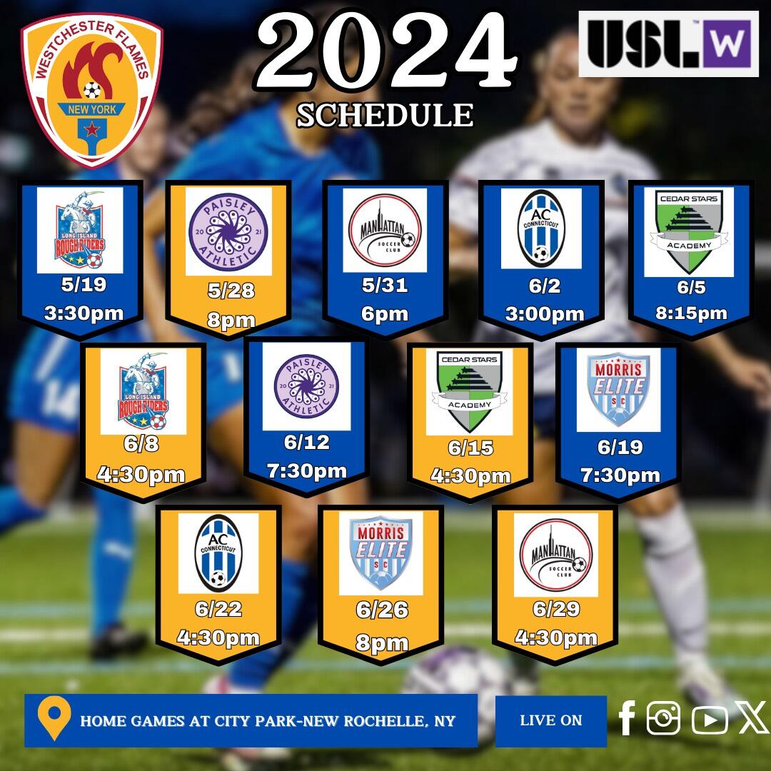 USL W Schedule 2024